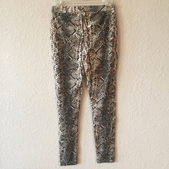NWT ASOS Snakeskin Leggings - Picture 5 of 5